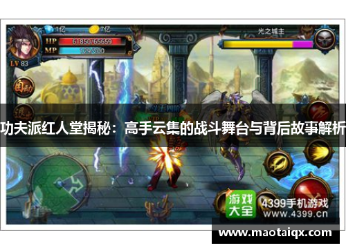 功夫派红人堂揭秘：高手云集的战斗舞台与背后故事解析